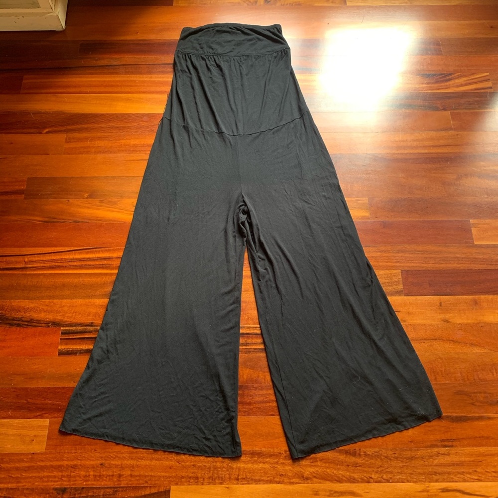 Rachel Pally Black Strapless Jumpsuit